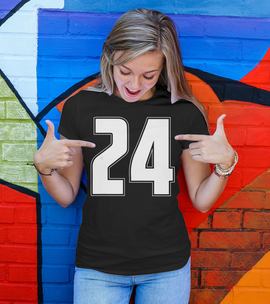 Halloween Group Costume Sport Jersey 24 T-Shirt