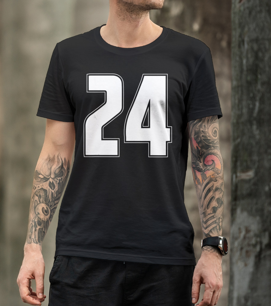 Halloween Group Costume Sport Jersey 24 T-Shirt