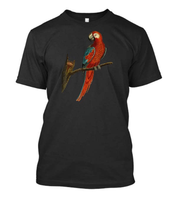 Hawaii Tropical Parrot Halloween Macaw Vibrant Vintage Bird T-Shirt