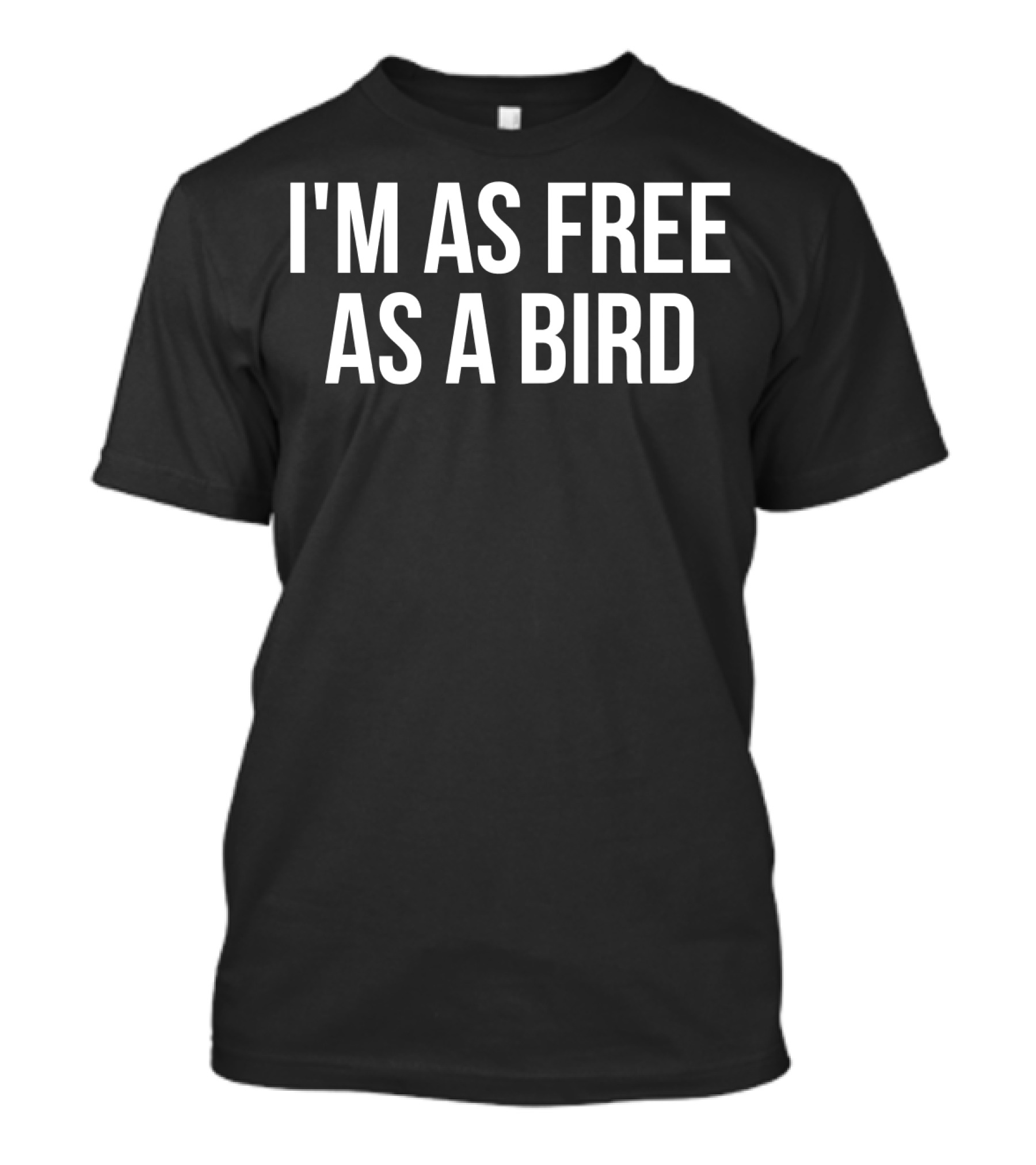 I'm As Free As A Bird Shirt Freedom Quote T-Shirt