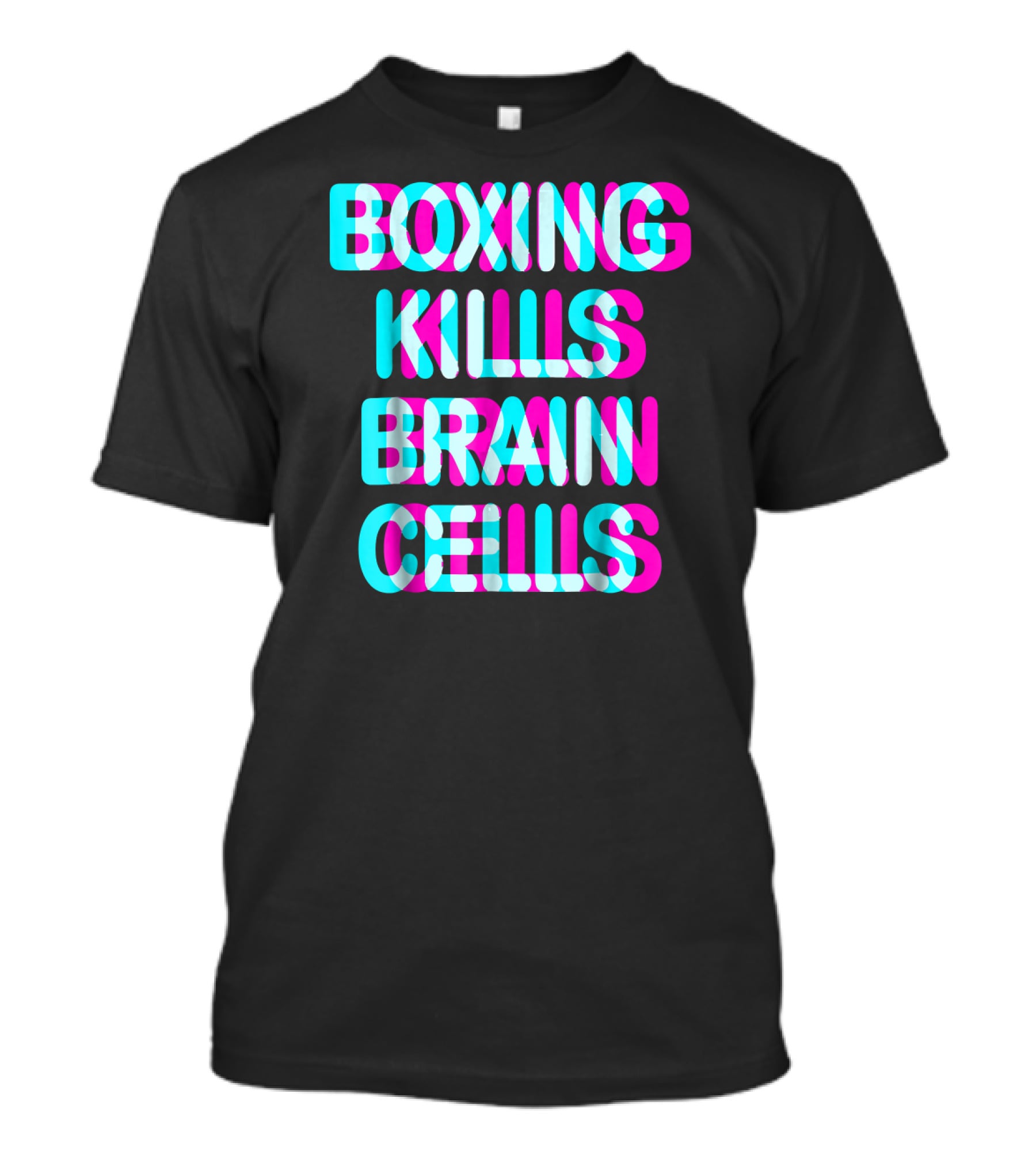 Boxing Kills Brain Cells Sparring T-Shirt