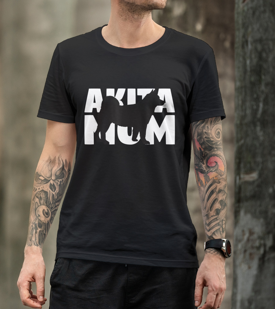Akita Mom Akita Dog T-Shirt