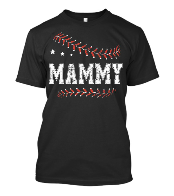 Mammy Baseball Softball Love T-Shirt
