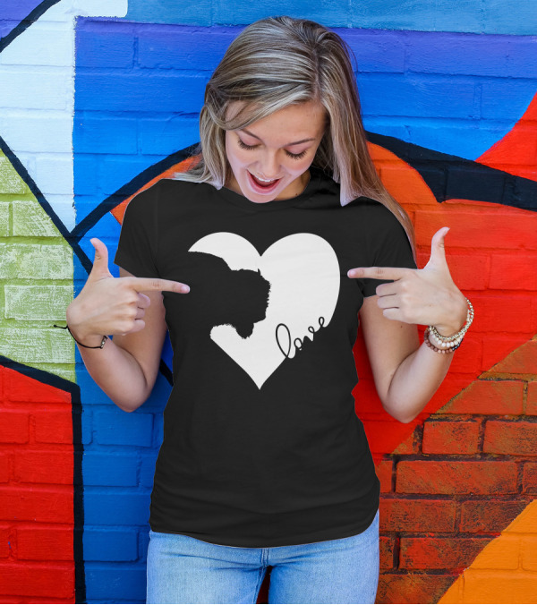 Bison Love Heart T-Shirt