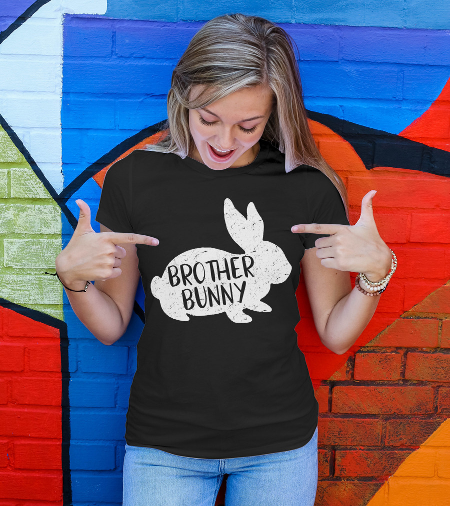 Brother Bunny Cute Matching Rabbit T-Shirt