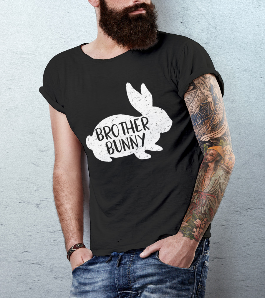 Brother Bunny Cute Matching Rabbit T-Shirt