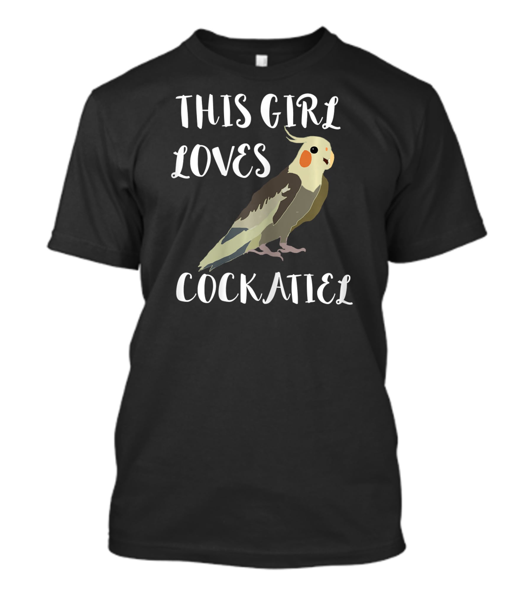 This Girl Loves Cockatiel T-Shirt