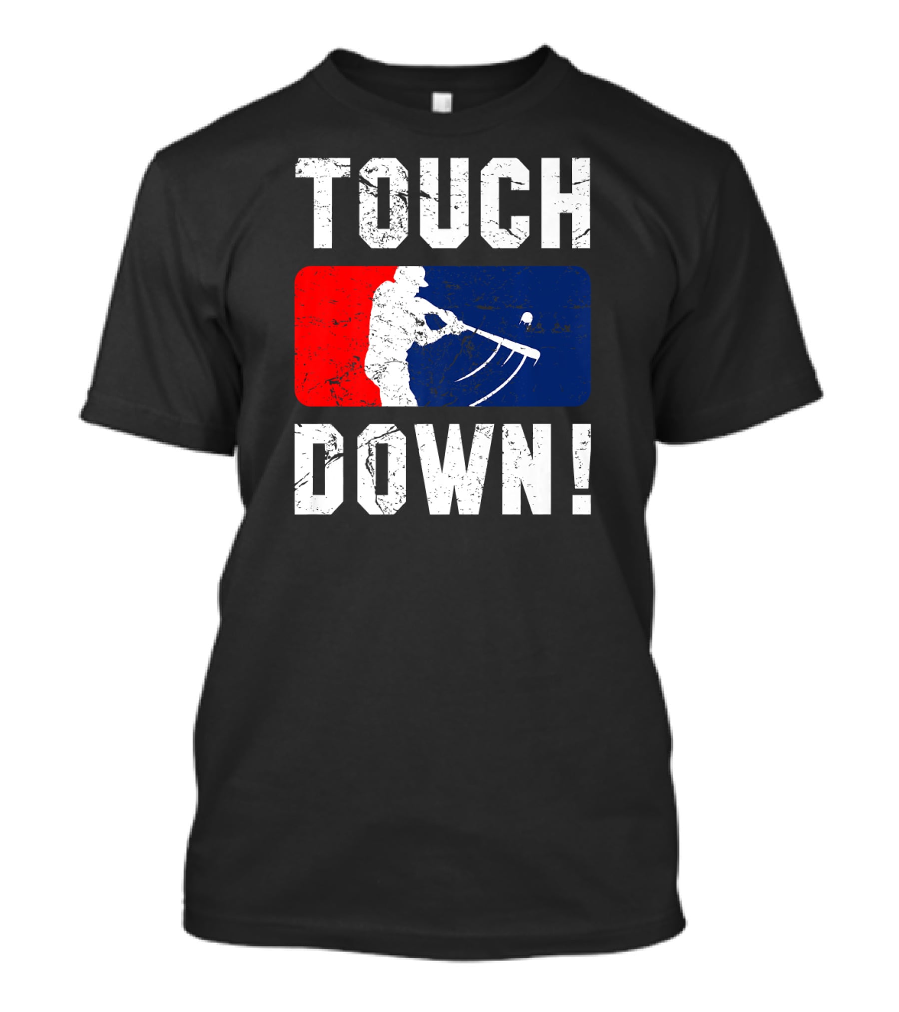 TOUCHDOWN Baseball Bat T-Shirt