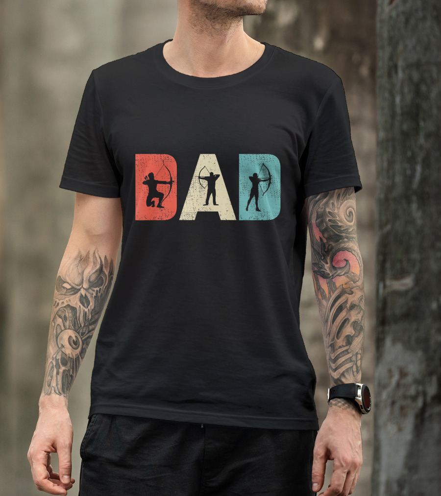 Dad Vintage Archery T-Shirt