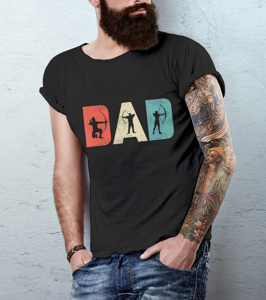 Dad Vintage Archery T-Shirt