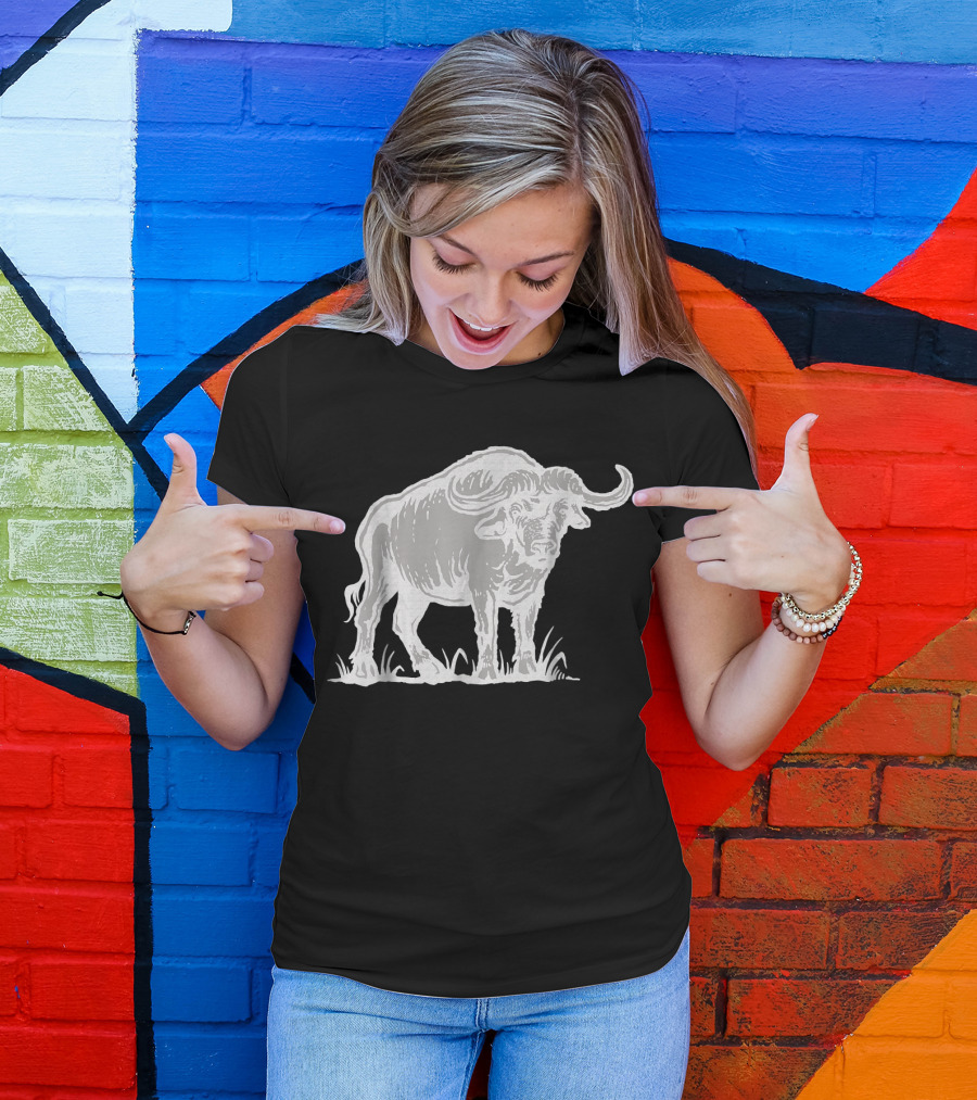 Water Buffalo Plains Bison T-Shirt