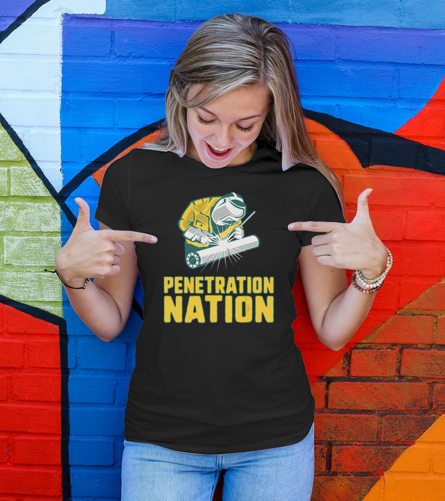 Penetration Nation Welder Spark Action T-Shirt