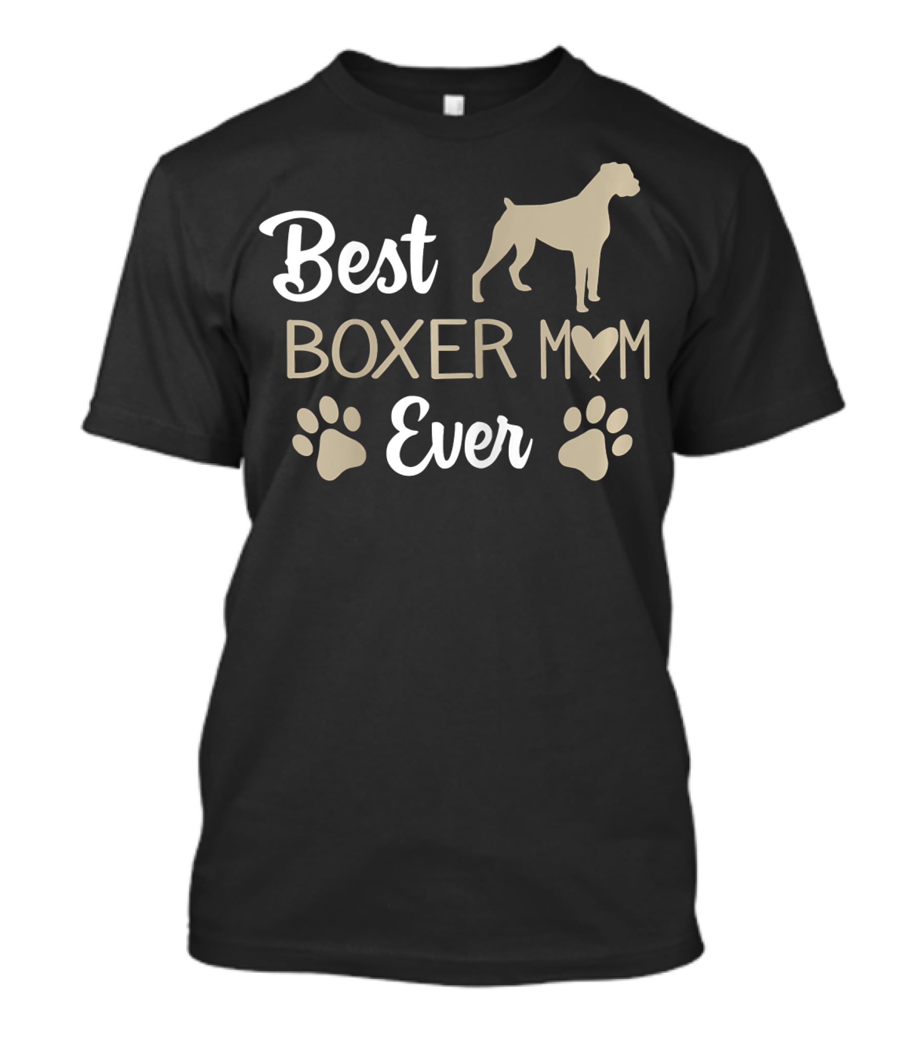 Best Boxer Mom Ever T-Shirt