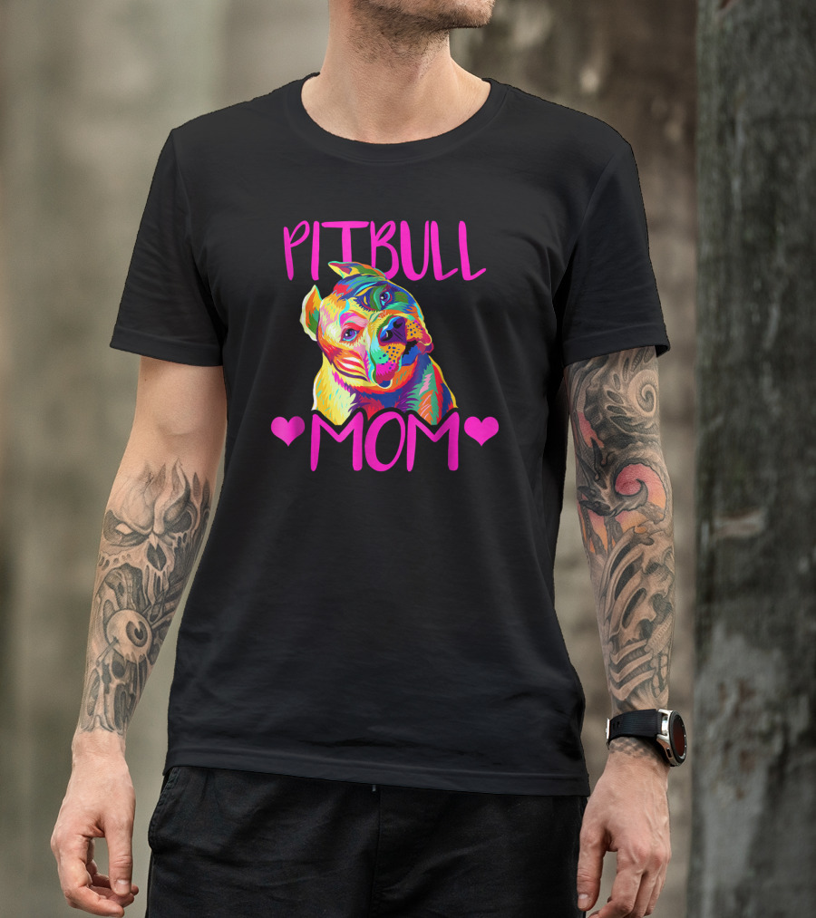 PITBULL MOM T-Shirt
