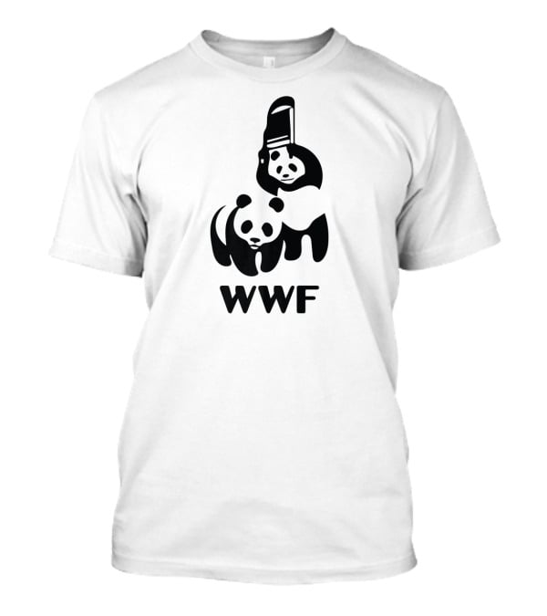 WWF Wrestling Pandas Lampoon T-Shirt