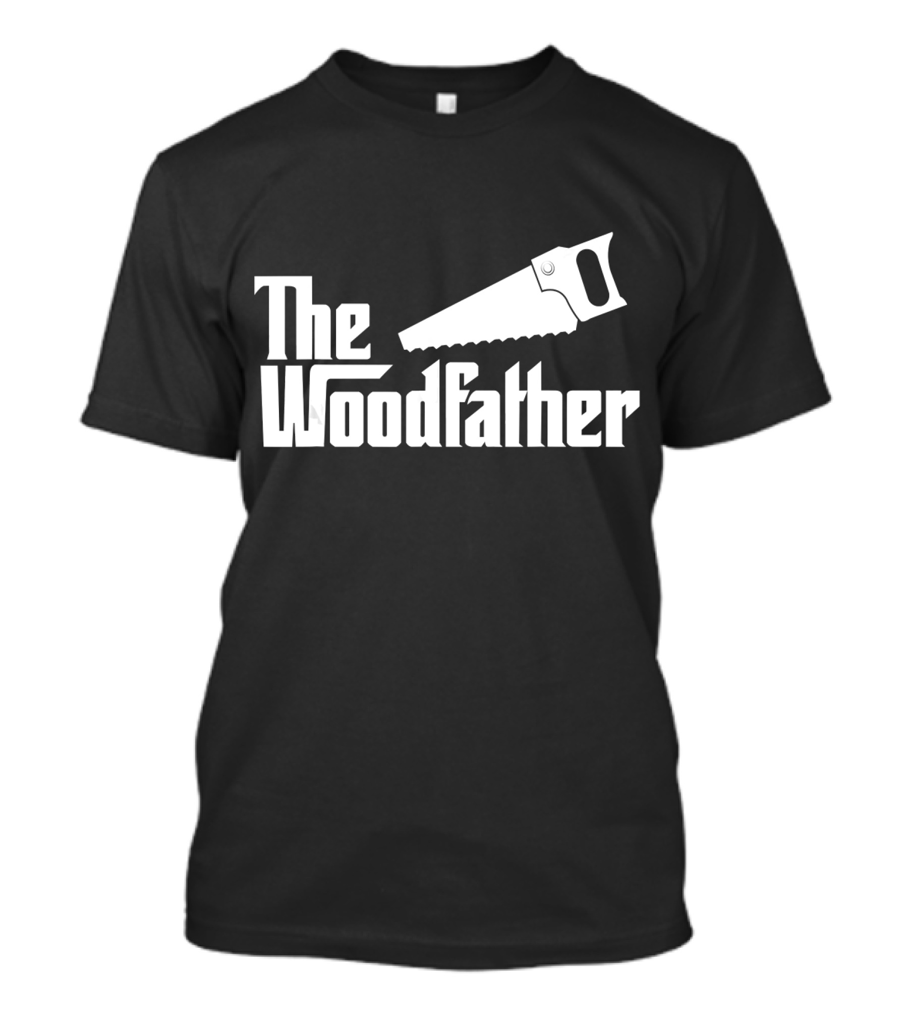 The Woodfather Saw Woodworking Carpentry T-Shirt
