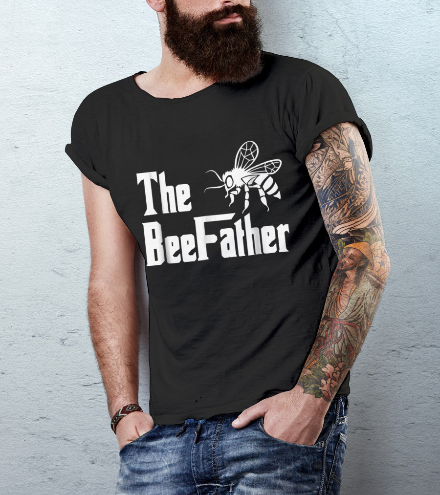 The Bee Father Funny Beekeeper Parody With Bee T-Shirt