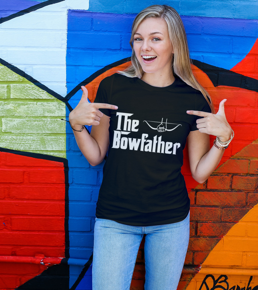 The Bowfather Funny Archery Parody Archery Archer T-Shirt