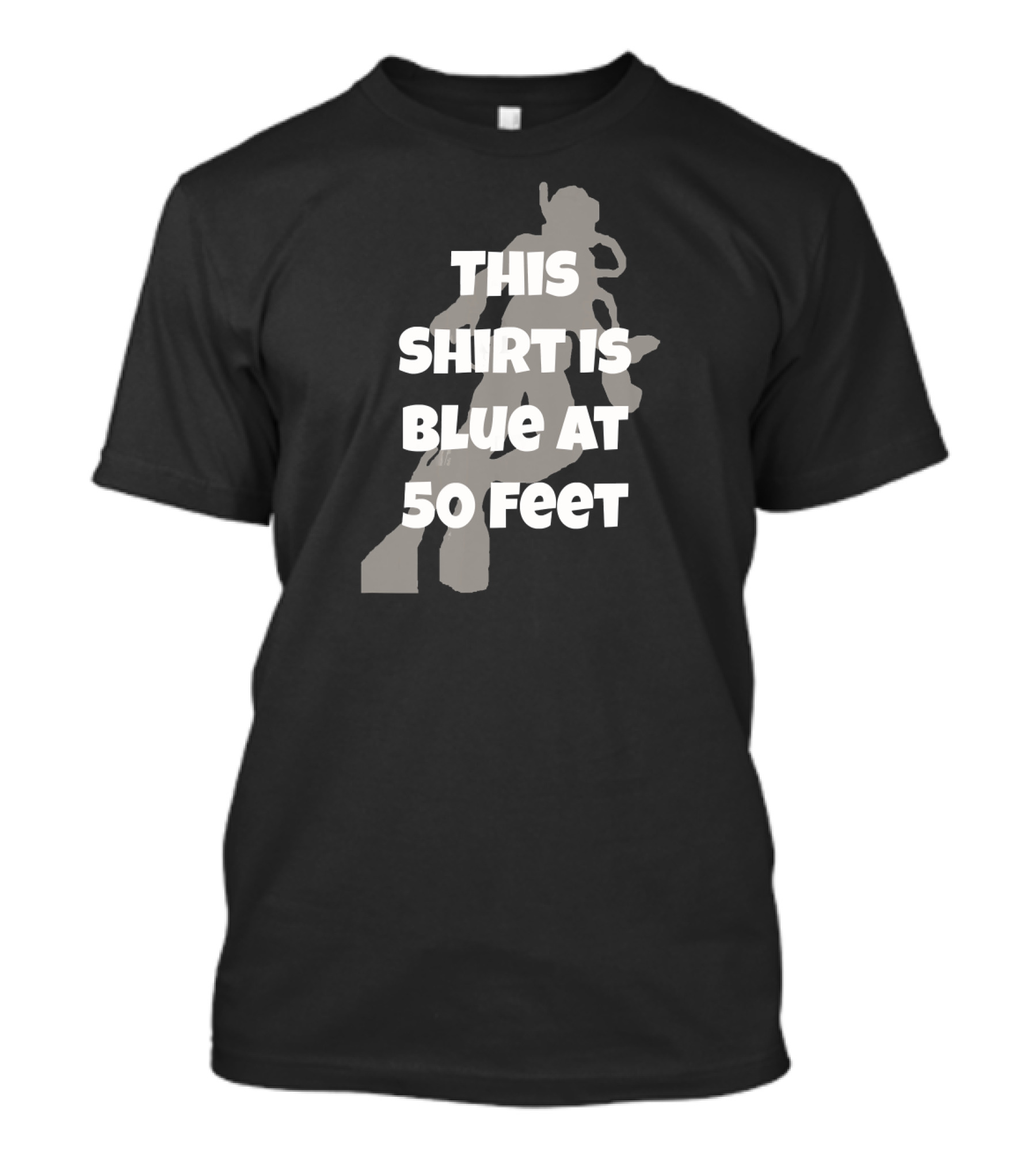 This Shirt Is Blue At 50 Feet Scuba Diving Physics T-Shirt