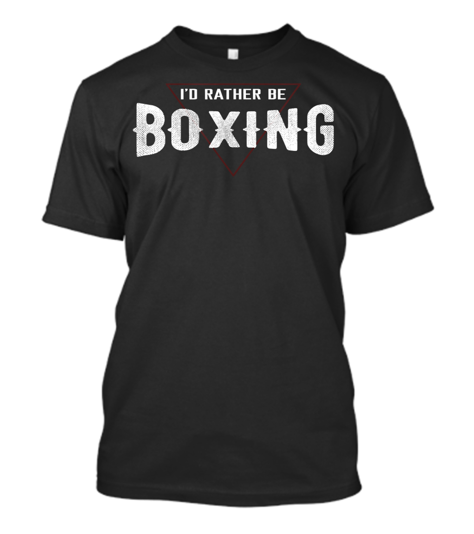I'd Rather Be Boxing Boxer Lifestyle Enthusiast T-Shirt