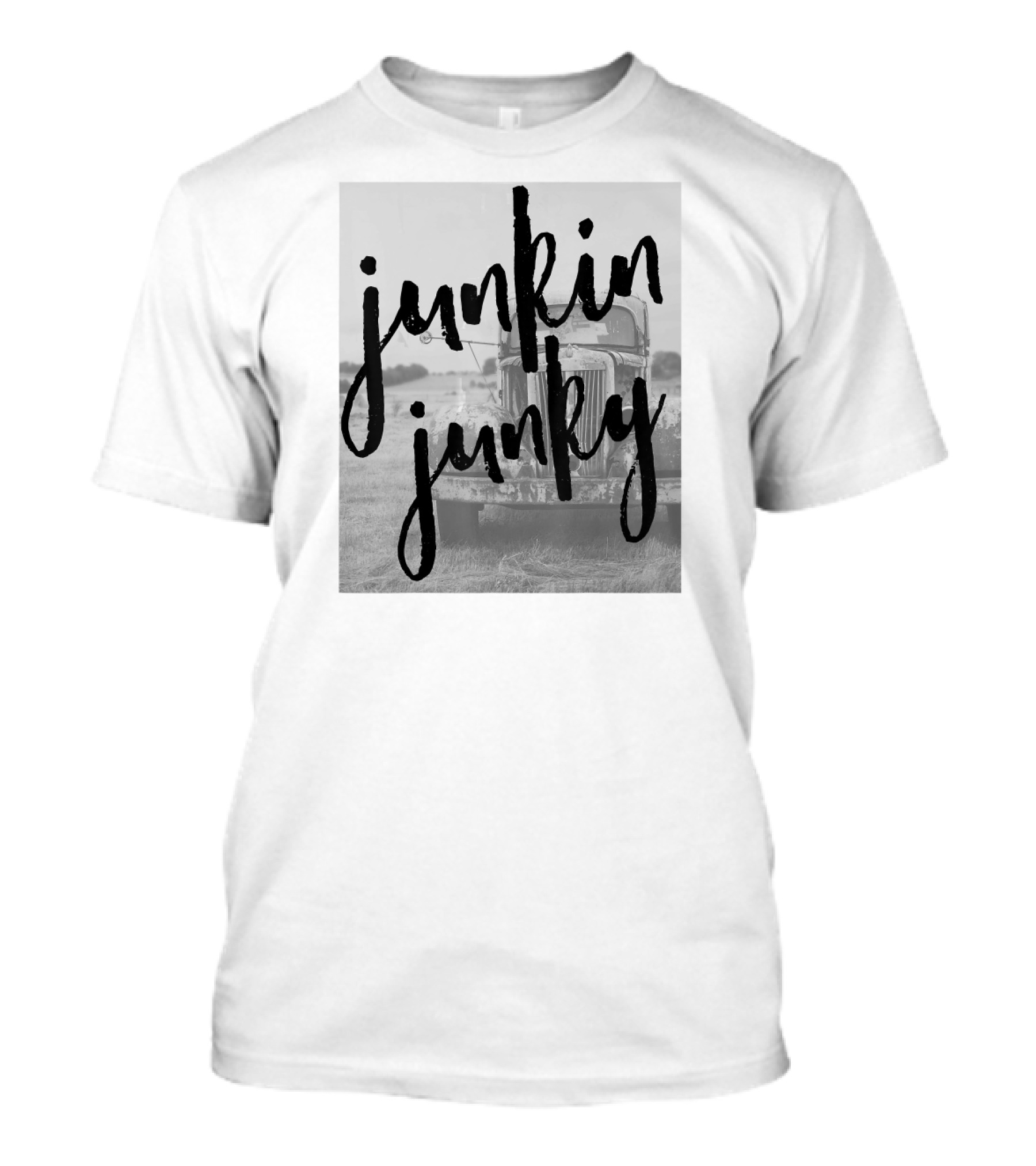 Junkin Junky Vintage Pick Up Truck T-Shirt