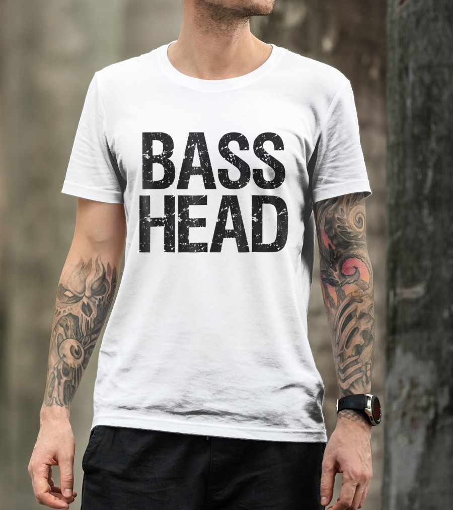 Bass Head EDM Dubstep Trap Basshead T-Shirt