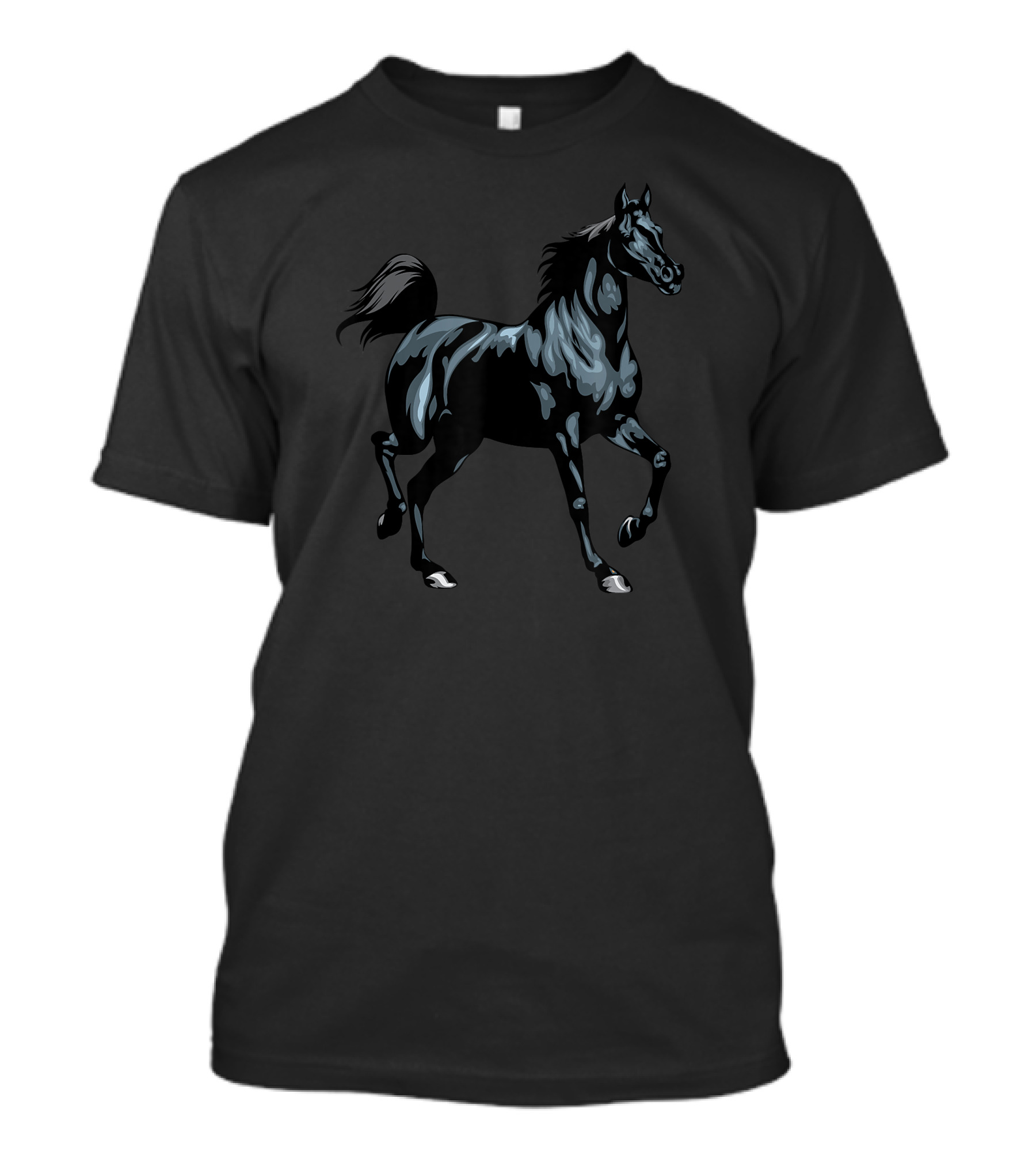 Arabian Horse Majestic Black Stallion T-Shirt