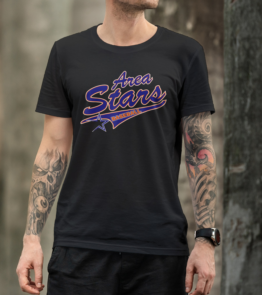 Area Stars Baseball T-Shirt