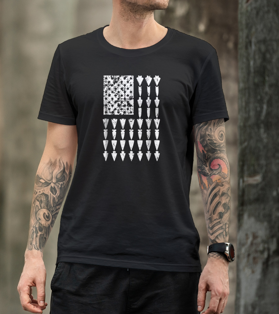 American Flag Arrowhead T-Shirt