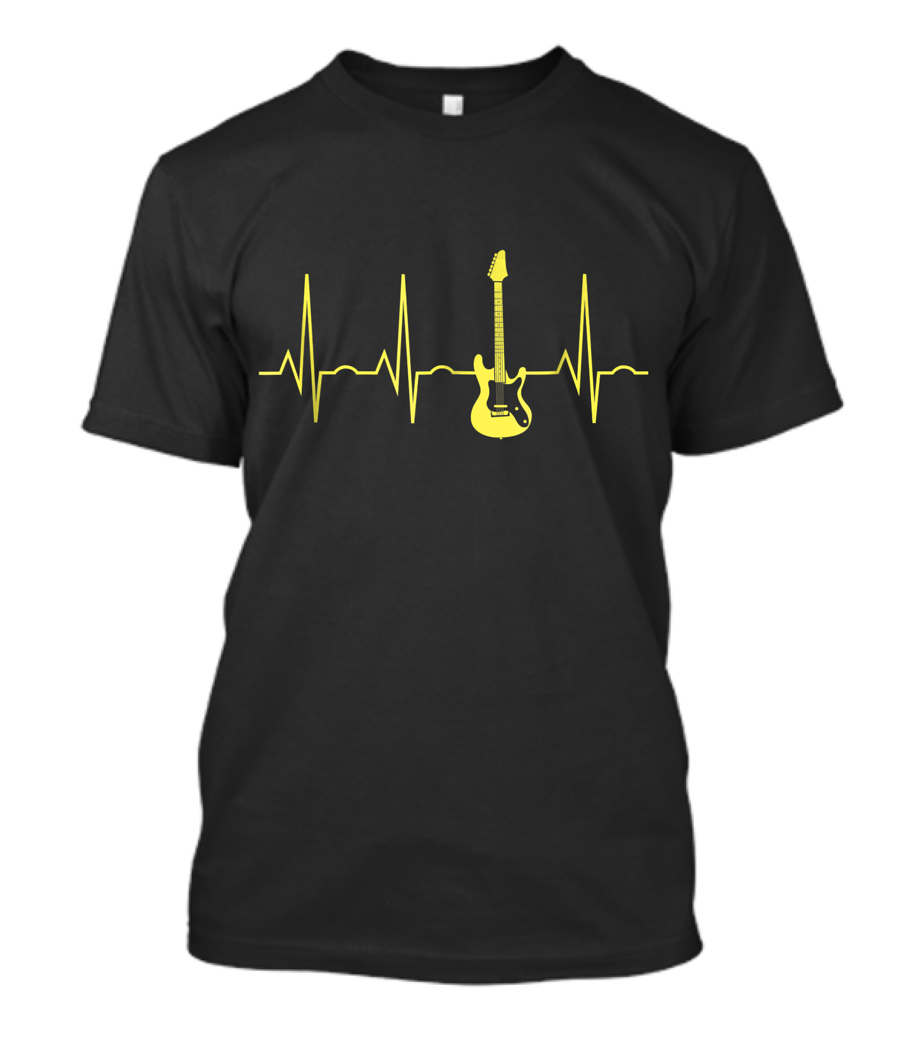 Bass Guitar Player Heartbeat Rhythm T-Shirt