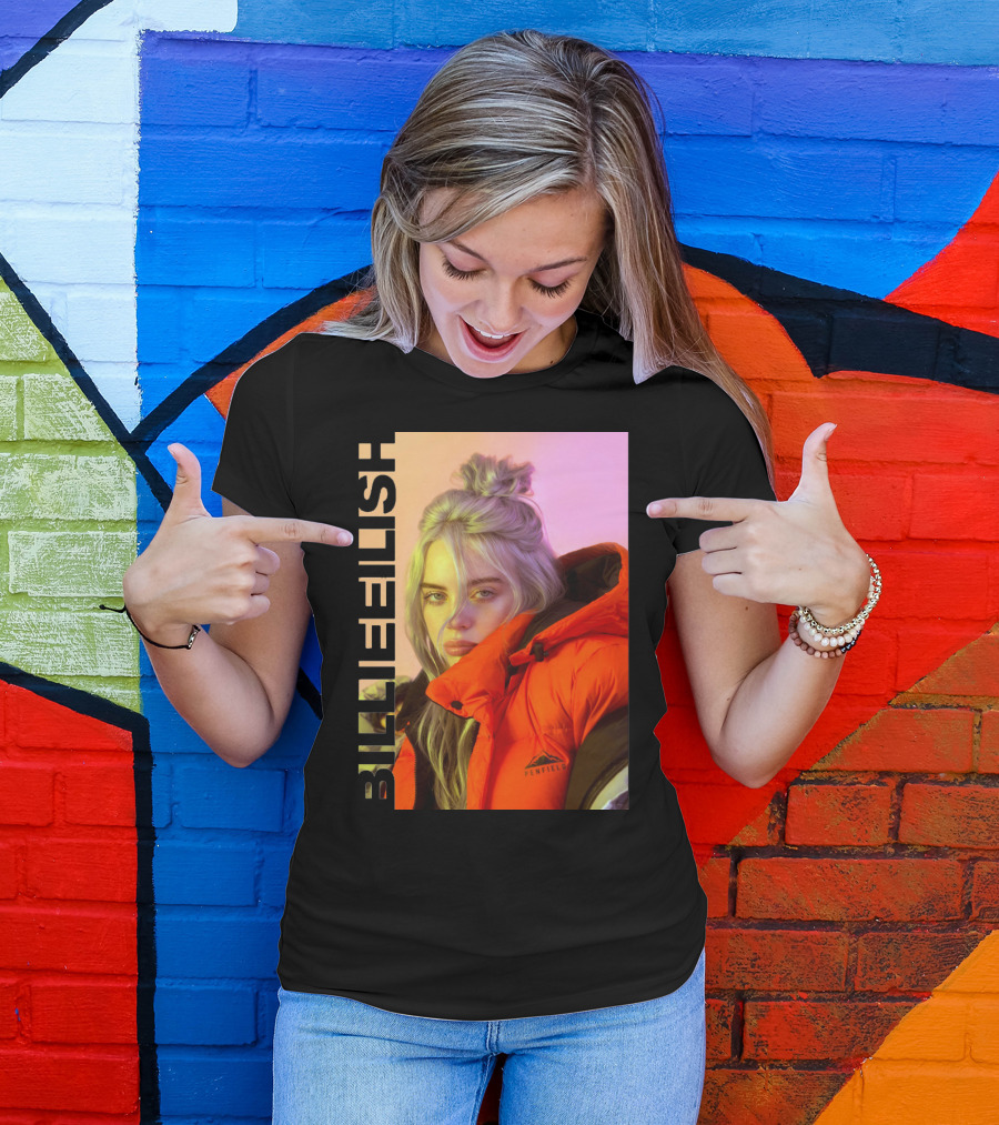 Billie Eilish Penfield Jacket Bold Typography T-Shirt
