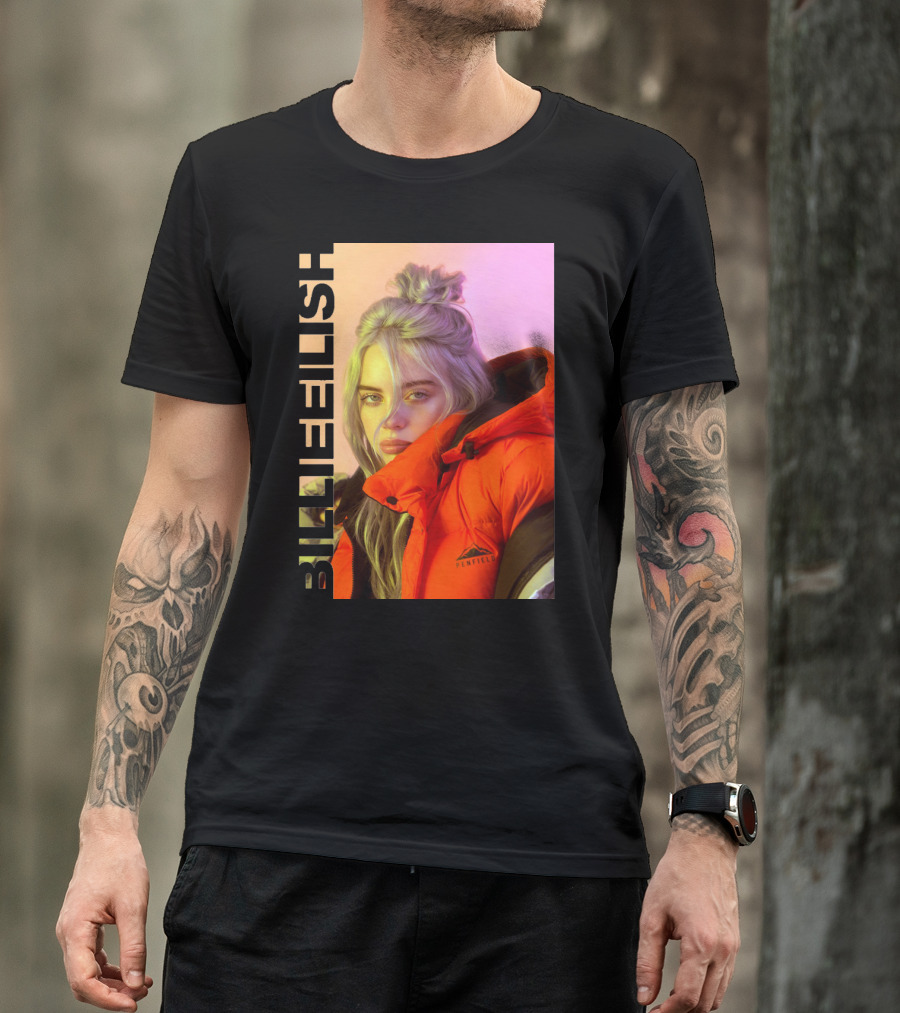 Billie Eilish Penfield Jacket Bold Typography T-Shirt
