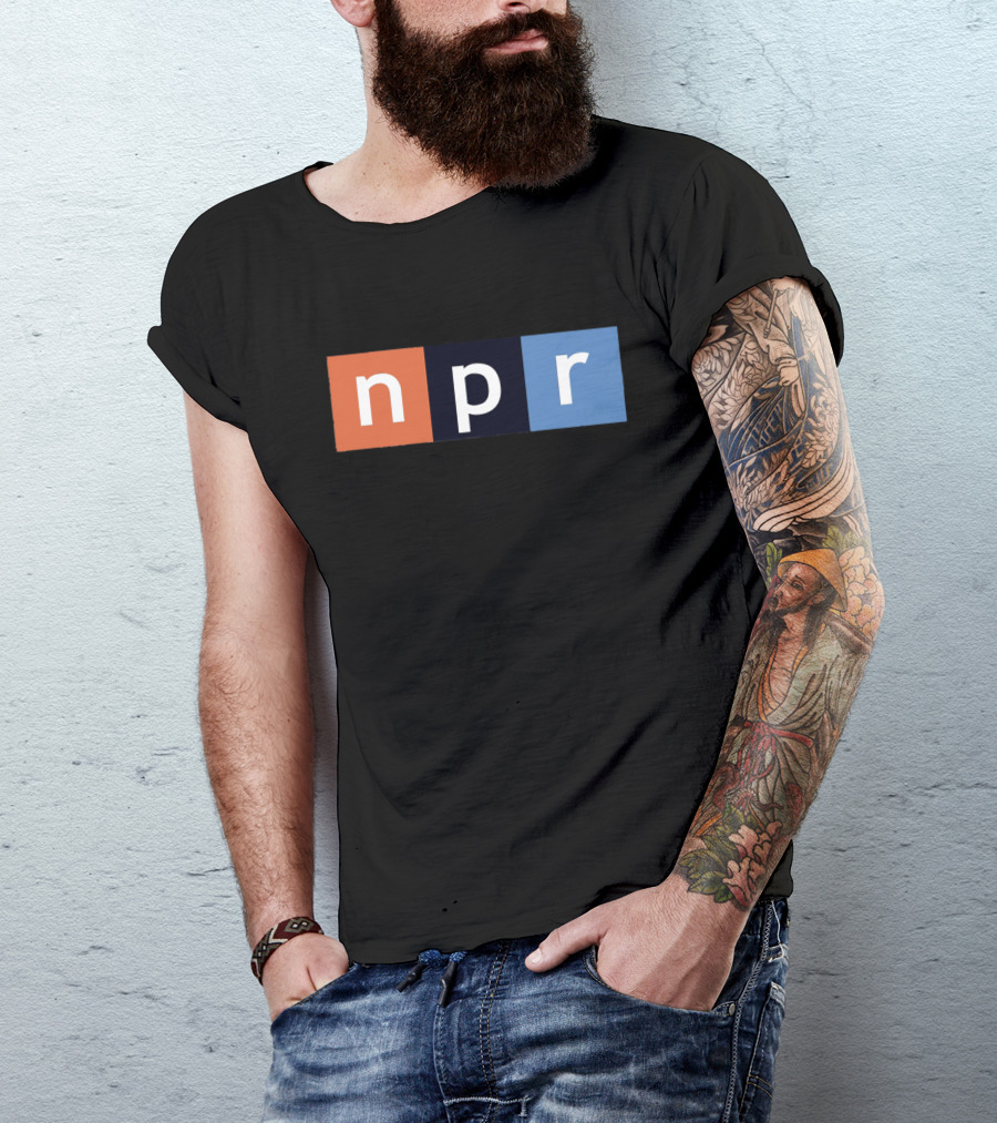 Npr Logo Block Lettering T-Shirt