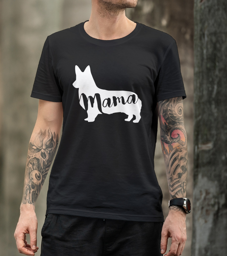Corgi Dog Mama T-Shirt