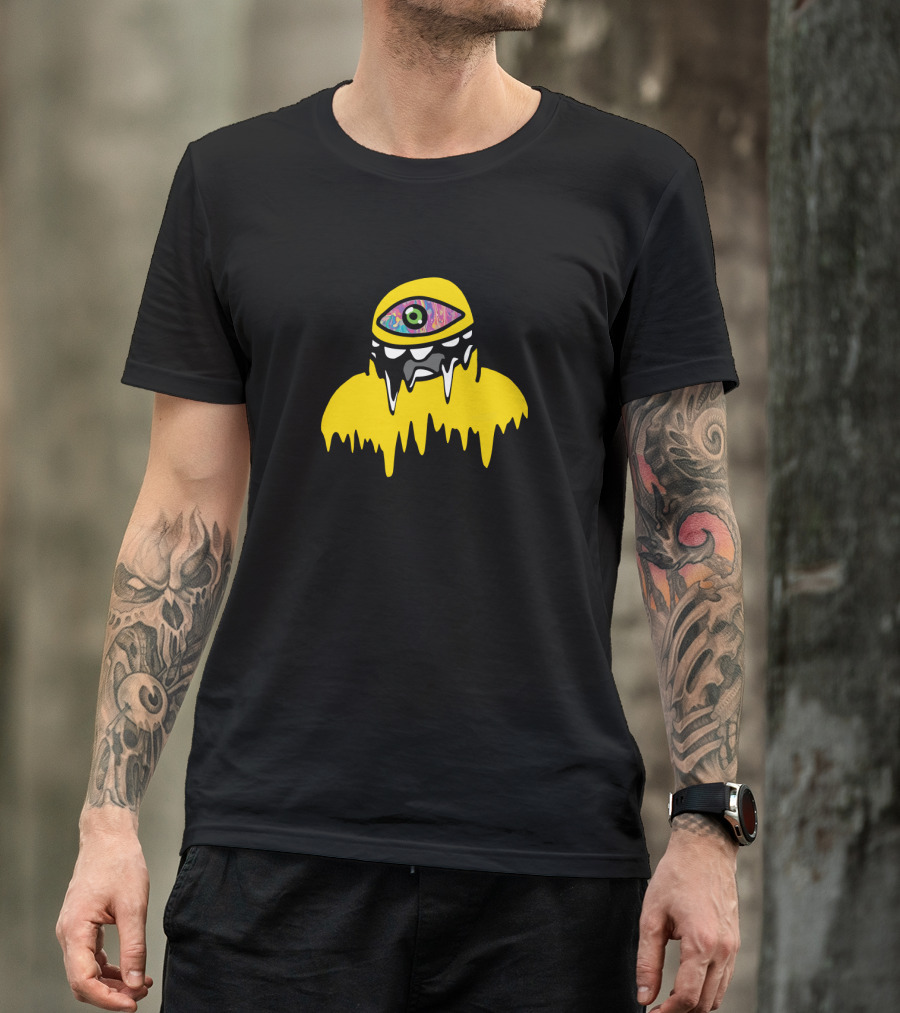 Subtronics Cyclops Melting Creature Psychedelic Eye T-Shirt