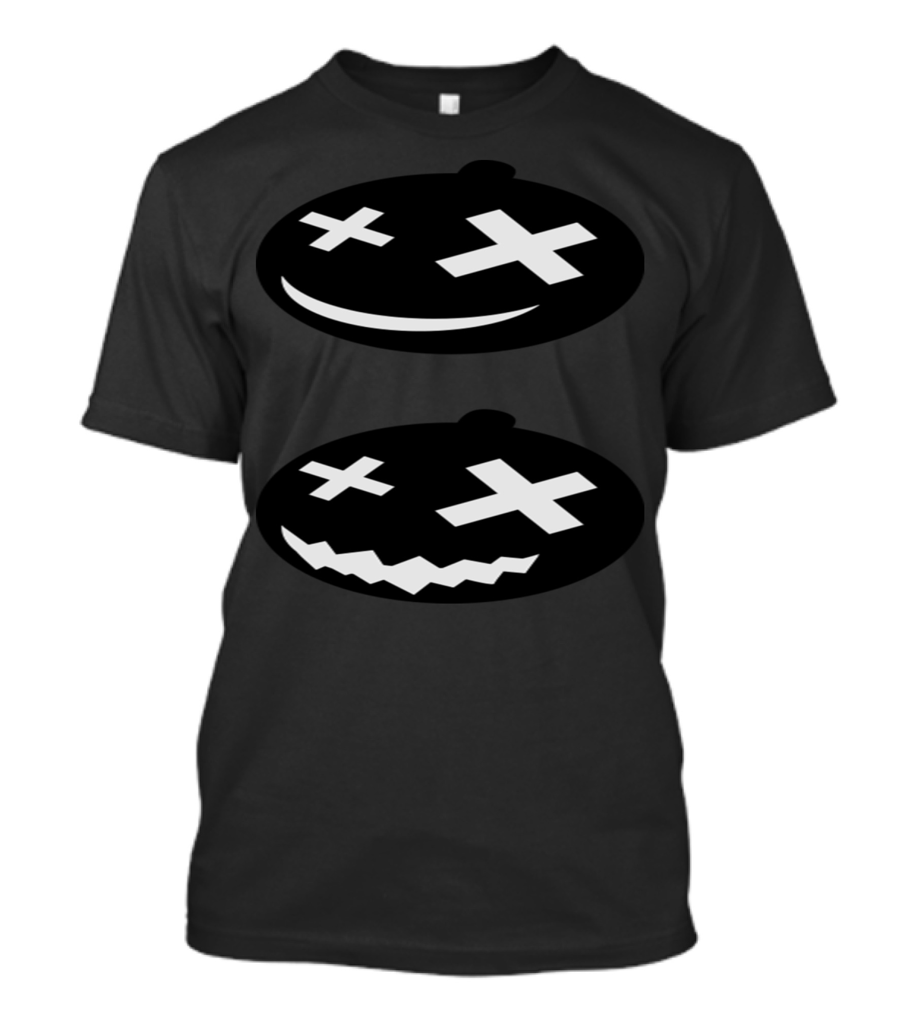 Halloween Pumpkin Jack O' Lantern Faces T-Shirt