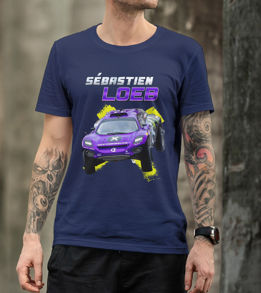 Sébastien Loeb Extreme E X44 Racing Car T-Shirt