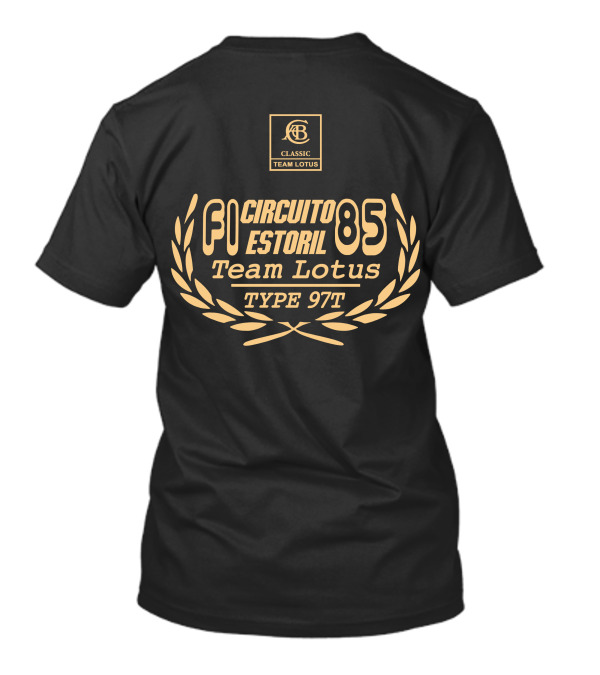 Ayrton Senna Lotus F1 Team Number 12 T-Shirt