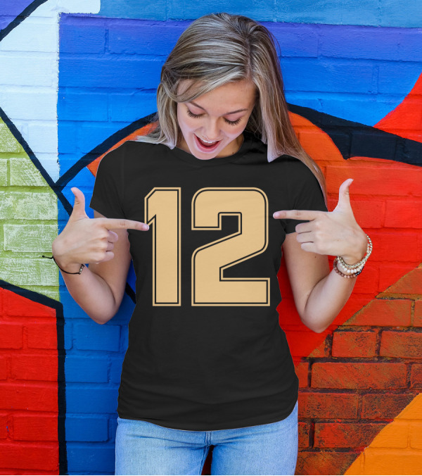 Ayrton Senna Lotus F1 Team Number 12 T-Shirt