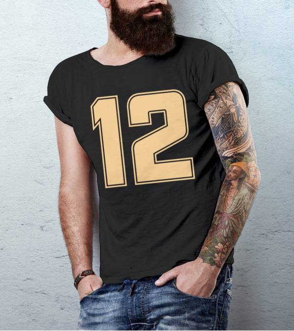 Ayrton Senna Lotus F1 Team Number 12 T-Shirt