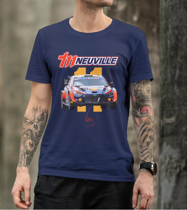 Thierry Neuville Hyundai I20 N Rally1 Asahi Kasei Shell Racing 11 T-Shirt