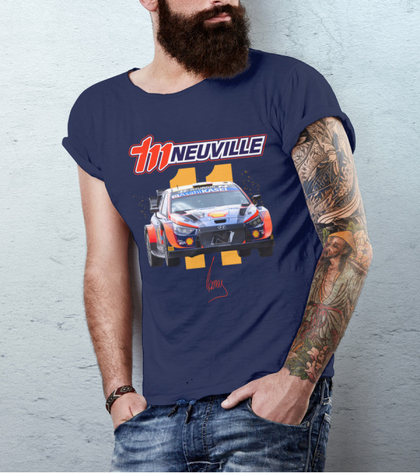 Thierry Neuville Hyundai I20 N Rally1 Asahi Kasei Shell Racing 11 T-Shirt