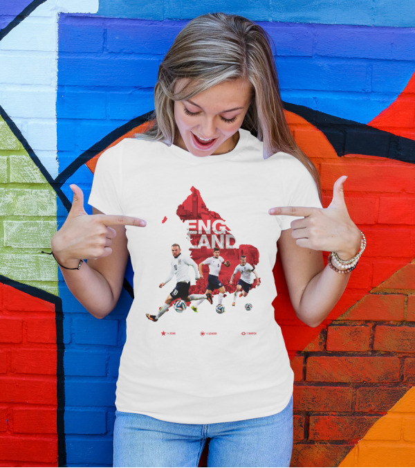 England Soccer Stars The Star The Leader To Watch T-Shirt