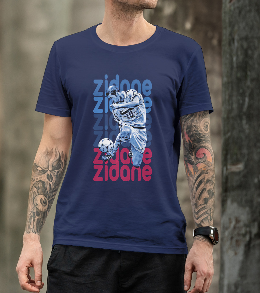 Zidane Zidane Zidane Zidane Football Legend 10 T-Shirt