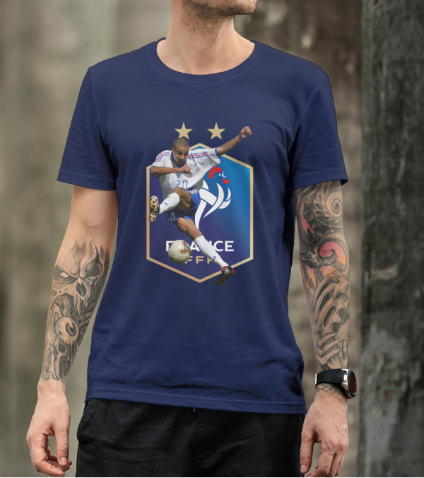 Trezequet France 20 Football Star Iconic Performance FFF T-Shirt