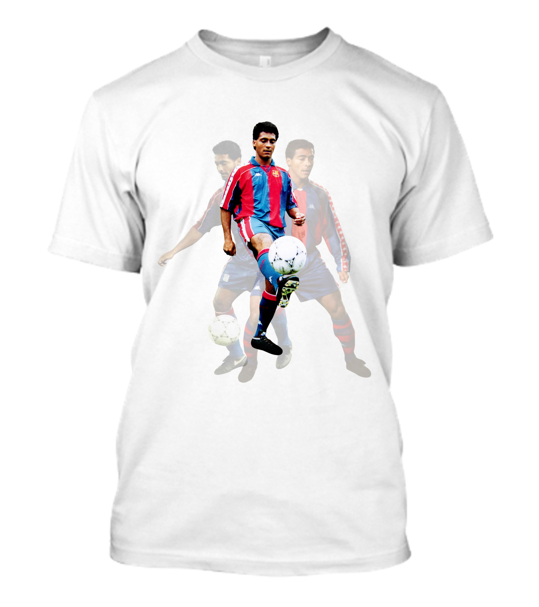 Romario Barcelona Iconic Soccer Legend T-Shirt