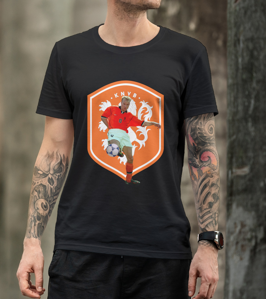Dennis Bergkamp KNVB Oranje Soccer Legend T-Shirt