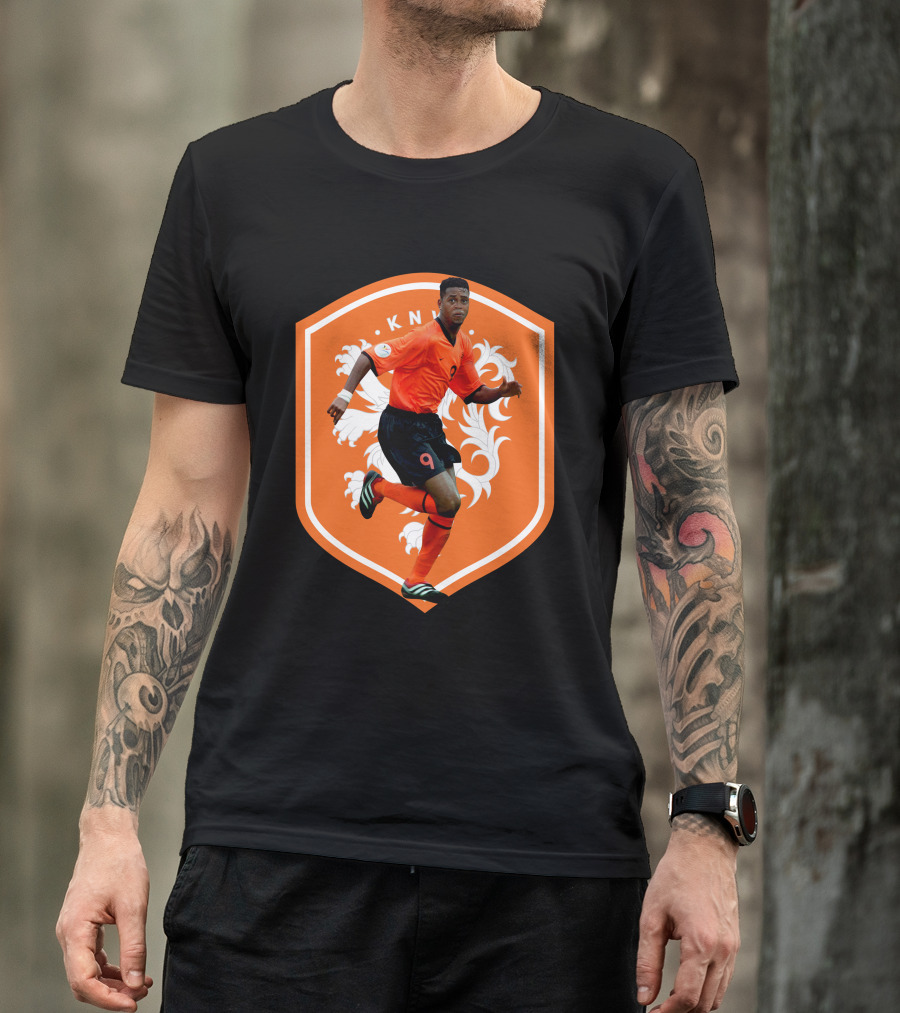 KNVB Oranje Kluivert 9 Football Legend T-Shirt