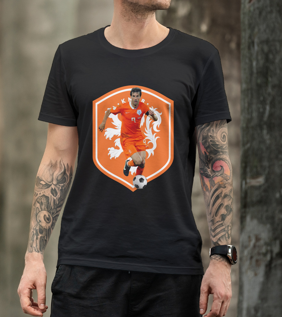 KNVB Ruud Van Nistelrooy Dutch Soccer Legend T-Shirt