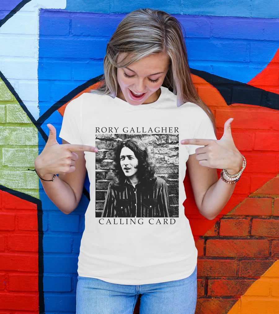 Rory Gallagher Calling Card T-Shirt